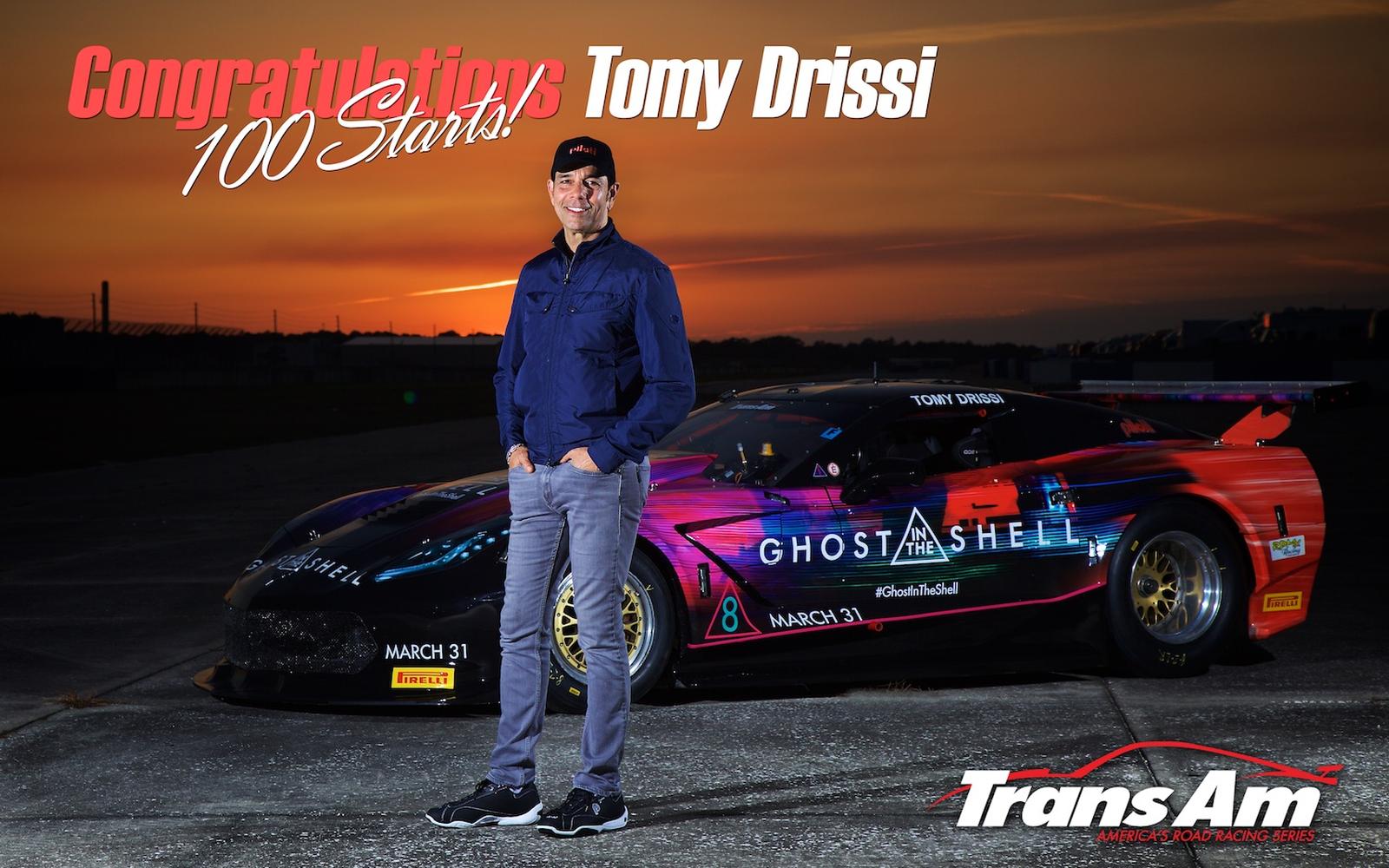 Tomy Drissi Will Make is 100th TransAm Start at Sebring
